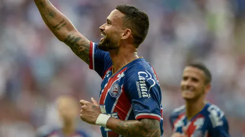 Willian José durante confronto contra o Colo Colo no Campeonato Baiano de 2025.