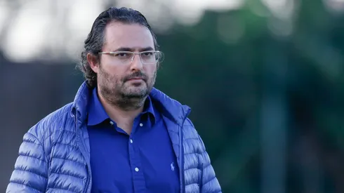 Alexandre Mattos durante treino do Palmeiras no CT Academia de Futebol.