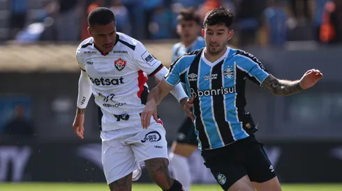 Vitória x Grêmio se enfrentam pelo Campeonato Brasileiro. Foto: Maxi Franzoi/AGIF