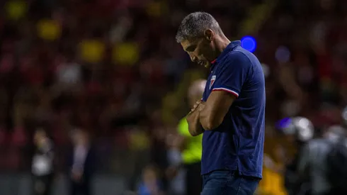 Vojvoda, em partida do Fortaleza contra o Sport pelo Brasileirão. Foto: Rafael Vieira/AGIF
