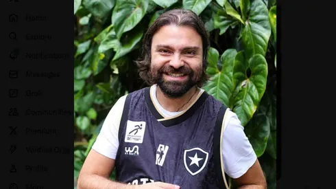 Foto: Reprodução - João Paulo Magalhães Lins, presidente do Botafogo.