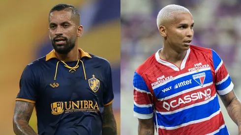 Rômulo e Deyverson se enfrentarão em Retrô x Fortaleza. Foto: AGIF