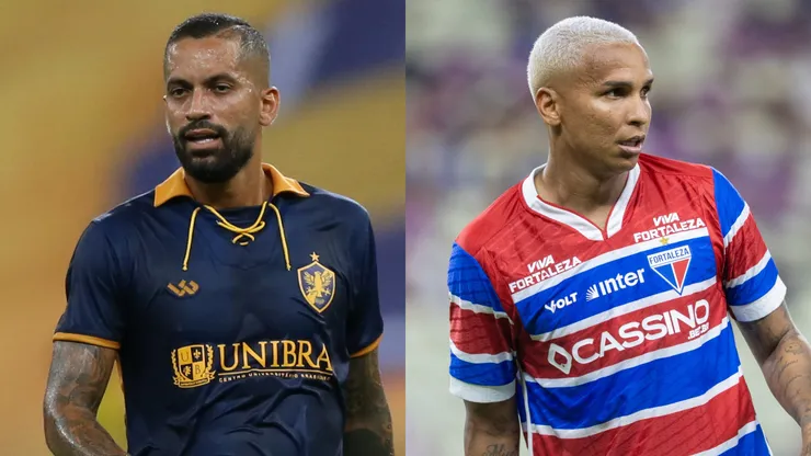 Rômulo e Deyverson se enfrentarão em Retrô x Fortaleza. Foto: AGIF