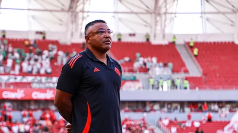 Roger Machado técnico do Internacional durante partida contra o Juventude no estádio Beira-Rio pelo campeonato Brasileiro A 2025. Foto: Maxi Franzoi/AGIF
