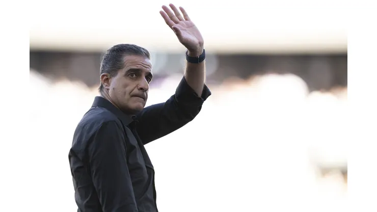 Renato Paiva durante amistoso contra o Novorizontino.