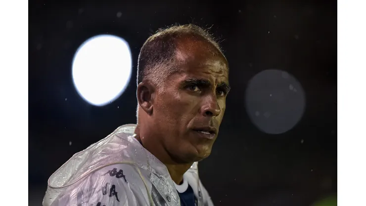Felipe Maestro durante partida entre Bangu e Botafogo no Carioca de 2023.