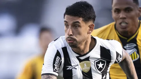Santiago Rodriguez jogador do Botafogo durante partida contra o Novorizontino em Amistoso