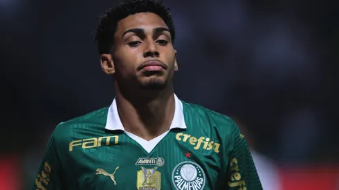 Luighi jogador do Palmeiras durante partida contra o Atletico-GO no estadio Arena Allianz Parque pelo campeonato Brasileiro A 2024. Foto: Ettore Chiereguini/AGIF