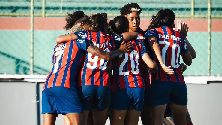 Bahia x Bragantino pela 8ª rodada do Brasileirão Feminino: Onde assistir, escalações e mais (Reprodução/Bruno Menezes/Bahia)