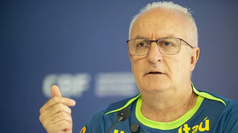 Dorival Junior tecnico da Selecao Brasileira de Futebol durante em coletiva de imprensa antes do treino da equipe realizado no CT Academia de Futebol.