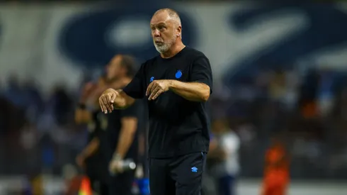 RS - FUTEBOL/COPA DO BRASIL 2024 /GREMIO X CSA - ESPORTES - Lance da partida entre Gremio e CSA disputada na noite desta quarta-feira, no Estádio Rei Pelo, em Sao Joao Del Rey, valida pela da Copa do Brasil 2025. FOTO: LUCAS UEBEL/GREMIO FBPA