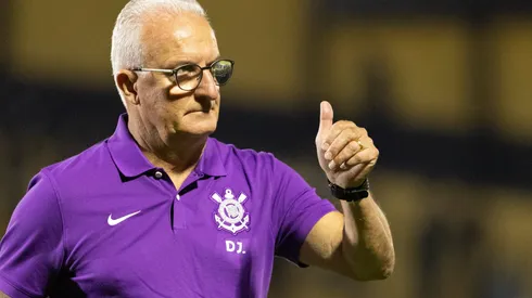 SP – NOVO HORIZONTE – 30/04/2025 – COPA DO BRASIL 2025, NOVORIZONTINO X CORINTHIANS – DORIVAL JUNIOR tecnico do Corinthians COMEMORA PRIMEIRA VITORIA contra o Novorizontino no estadio Jorge Ismael de Biasi pelo campeonato Copa Do Brasil 2025. Foto: Joisel Amaral/AGIF
