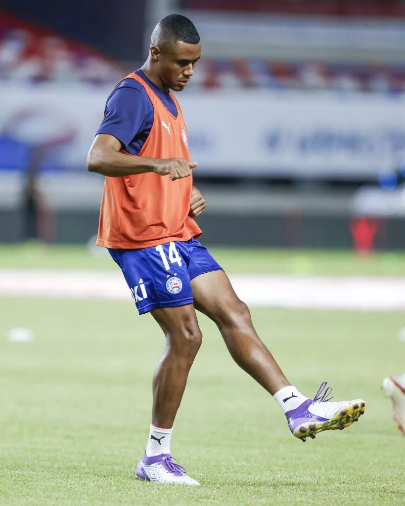 Erick, jogador do Bahia, em partida contra o Paysandu (Imagem: Rafael Rodrigues / EC Bahia)