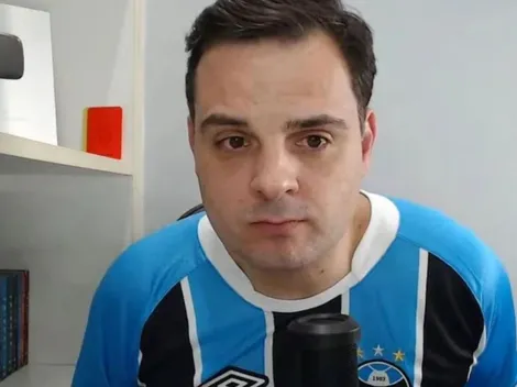Chico Garcia se desespera com partida do Grêmio