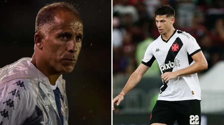 Felipe Maestro e Capasso. Foto 1: Thiago Ribeiro/AGIF / Foto 2: Daniel RAMALHO/VASCO