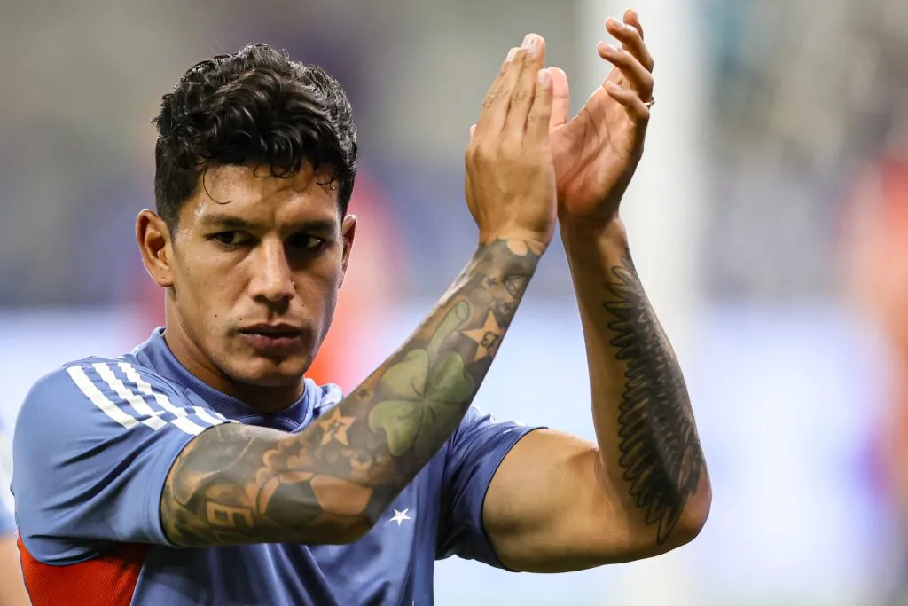 Lucas Romero, volante do Cruzeiro. Foto: Gilson Lobo/AGIF