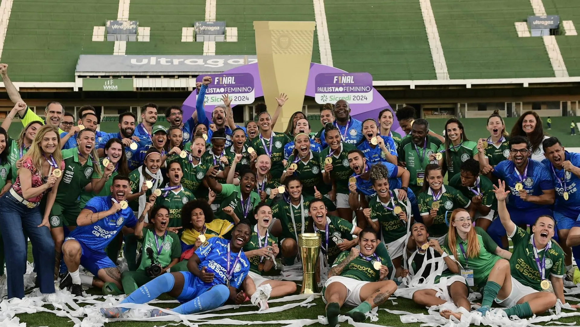 Palmeiras é atual campeão Paulista