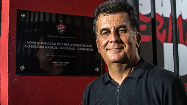 Fábio Mota, presidente do Vitória. Victor Ferreira/EC Vitória