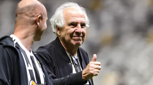 Rubens Menin socio Majoritario da Galo Holding (SAF do Atletico) do Atletico-MG durante partida contra o Flamengo no estadio Arena MRV pelo campeonato Brasileiro A 2024. Foto: Gilson Lobo/AGIF