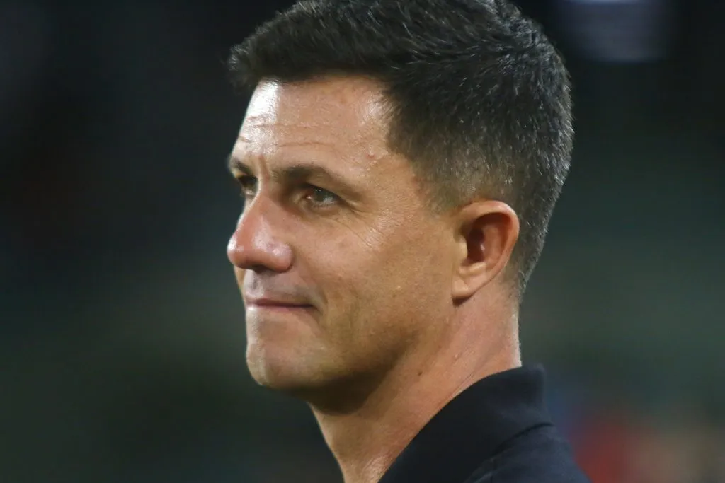Barbieri durante partida contra o Criciúma no Campeonato Brasileiro da Série B de 2025. Foto: Gabriel Machado/AGIF