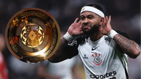 Fiel torcida pediu Corinthians de Memphis Depay no Super Mundial. Foto: AGIF