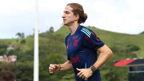 Filipe Luís, técnico do Flamengo. Fotos; Gilvan de Souza/Flamengo