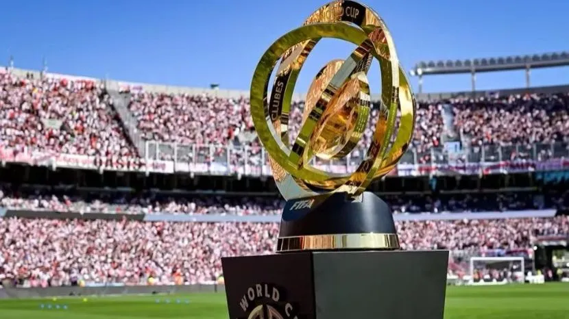 Troféu do Super Mundial de Clubes. Reprodução X