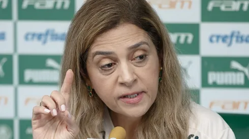 Leila Pereira, presidente do Palmeiras. Foto: Ettore Chiereguini/AGIF