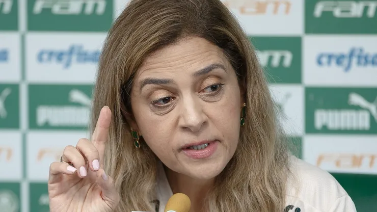 Leila Pereira, presidente do Palmeiras. Foto: Ettore Chiereguini/AGIF