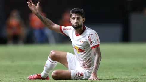 PE – RECIFE – 16/04/2025 – BRASILEIRO A 2025, SPORT X BRAGANTINO – Juninho Capixaba jogador do Red Bull Bragantino durante a partida entre Sport e Red Bull Bragantino na Ilha do Retiro em Recife (PE), pelo campeonato brasileiro A 2025. Foto: Marlon Costa/AGIF