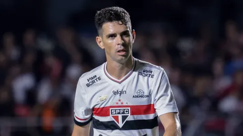 Oscar durante confronto contra o Mirassol no Campeonato Paulista de 2025. Foto: Marcello Zambrana/AGIF