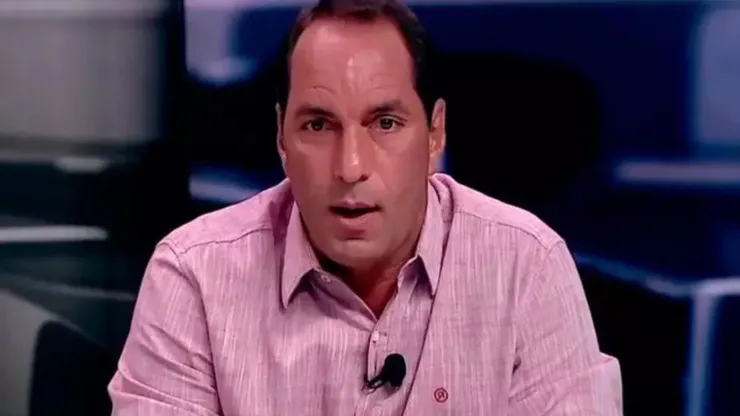 Edmundo, comentarista e ex-jogador do Vasco. Foto: Reprodução