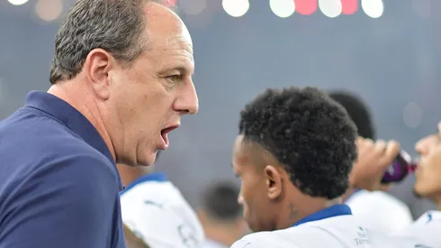 Rogerio Ceni tecnico do Bahia durante partida contra o Flamengo