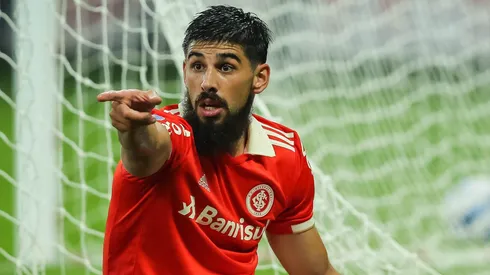 Bruno Méndez durante partida pela Copa Sul-Americana de 2022.