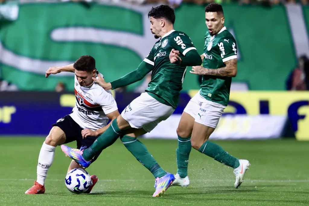 São Paulo x Palmeiras pelo Brasileirão 2025. Foto: Marcello Zambrana/AGIF