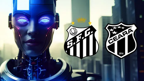 Inteligência artificial crava o placar de Santos x Ceará pelo Brasileirão.