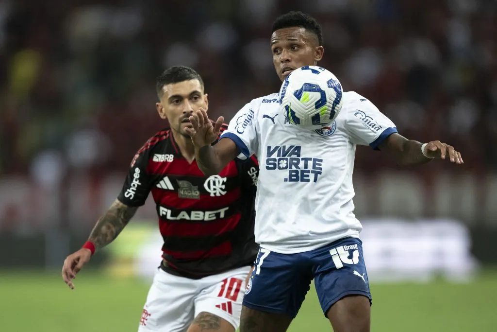 Arrascaeta, principal destaque do Flamengo neste início de temporada. Foto: Jorge Rodrigues/AGIF