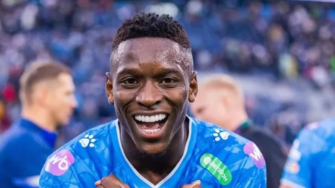 Luiz Henrique comemorando gol pelo Zenit. Reprodução Instagram