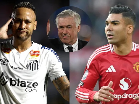 Ancelotti liga para Neymar e também conta com Casemiro na Seleção Brasileira