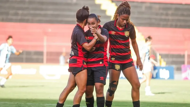 Sport consegue fazer boa atuação e empata em casa com o Grêmio pelo Brasileirão Feminino (Reprodução/Sandy James/Sport)