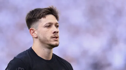 Garro jogador do Corinthians durante partida contra o Vasco no estadio Arena Corinthians pelo campeonato Brasileiro A 2024.