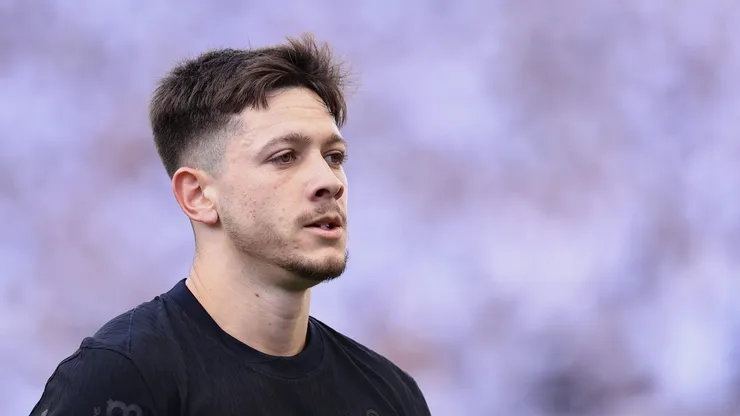 Garro jogador do Corinthians durante partida contra o Vasco no estadio Arena Corinthians pelo campeonato Brasileiro A 2024.