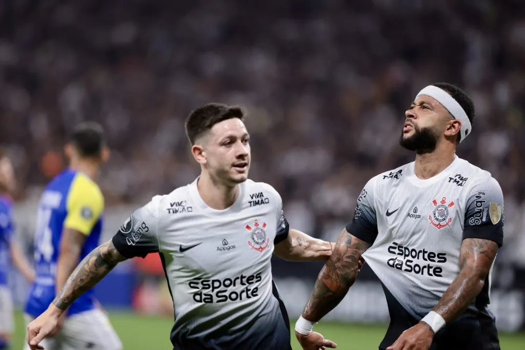 SP – SAO PAULO – 26/02/2025 – COPA LIBERTADORES 2025, CORINTHIANS X UNIVERSIDAD CENTRAL – Garro jogador do Corinthians durante partida contra o Universidad Central no estadio Arena Corinthians pelo campeonato Copa Libertadores 2025. Foto: Marcello Zambrana/AGIF
