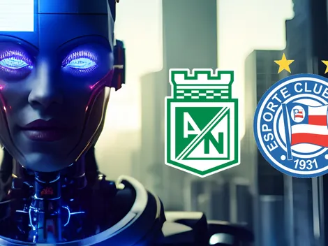 Atlético Nacional x Bahia tem palpite revelado pela inteligência artificial