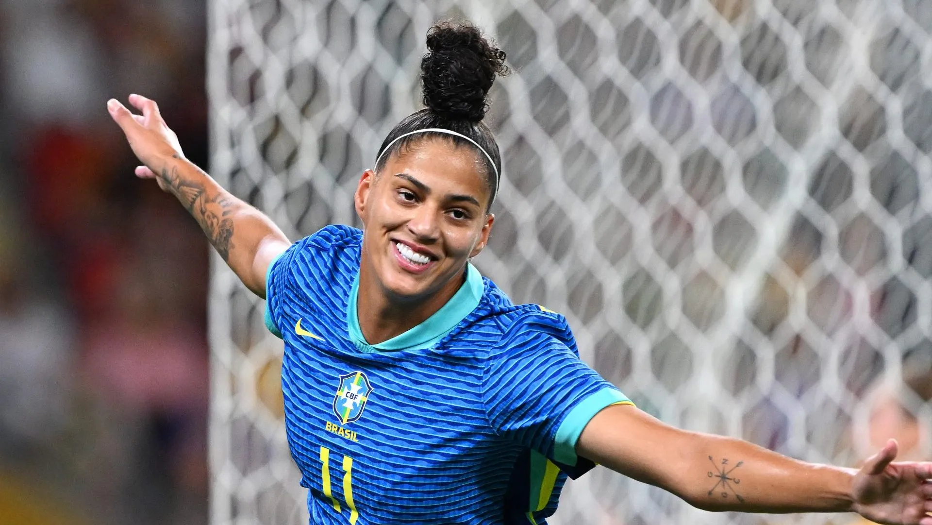 Amanda Gutierres pela Seleção Brasileira