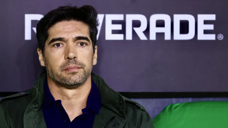 Abel Ferreira técnico do Palmeiras durante partida contra o Bolivar no estádio Arena Allianz Parque pelo campeonato Copa Libertadores 2025. Foto: Marcello Zambrana/AGIF