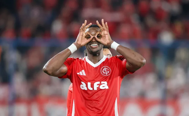 Ricardo Mathias, jogador do Internacional – Créditos: Ricardo Duarte/ Internacional