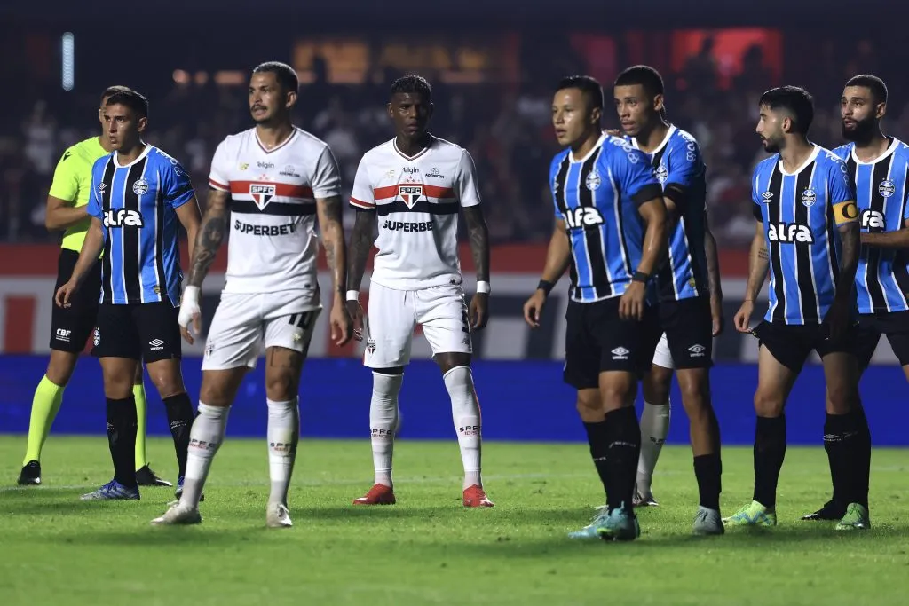 São Paulo x Grêmio pelo Brasileirão 2025. Foto: Marcello Zambrana/AGIF