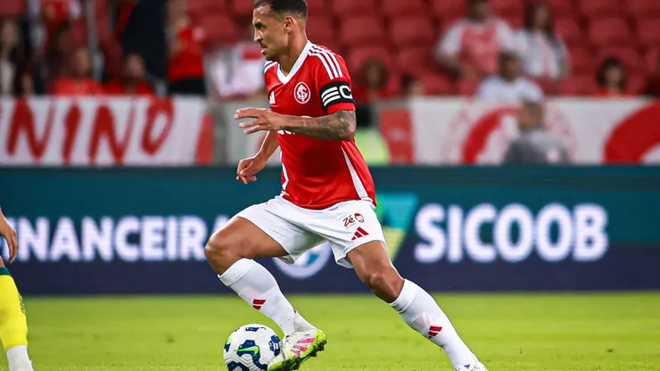 Alan Patrick, em Internacional x Mirassol. Maxi Franzoi/AGIF