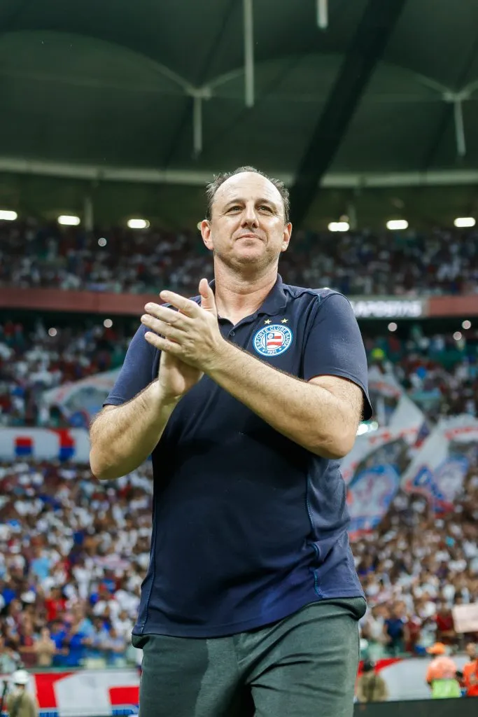Rogério Ceni, técnico do Bahia, contra o Vitória (Imagem: Divulgação/EC Bahia)
